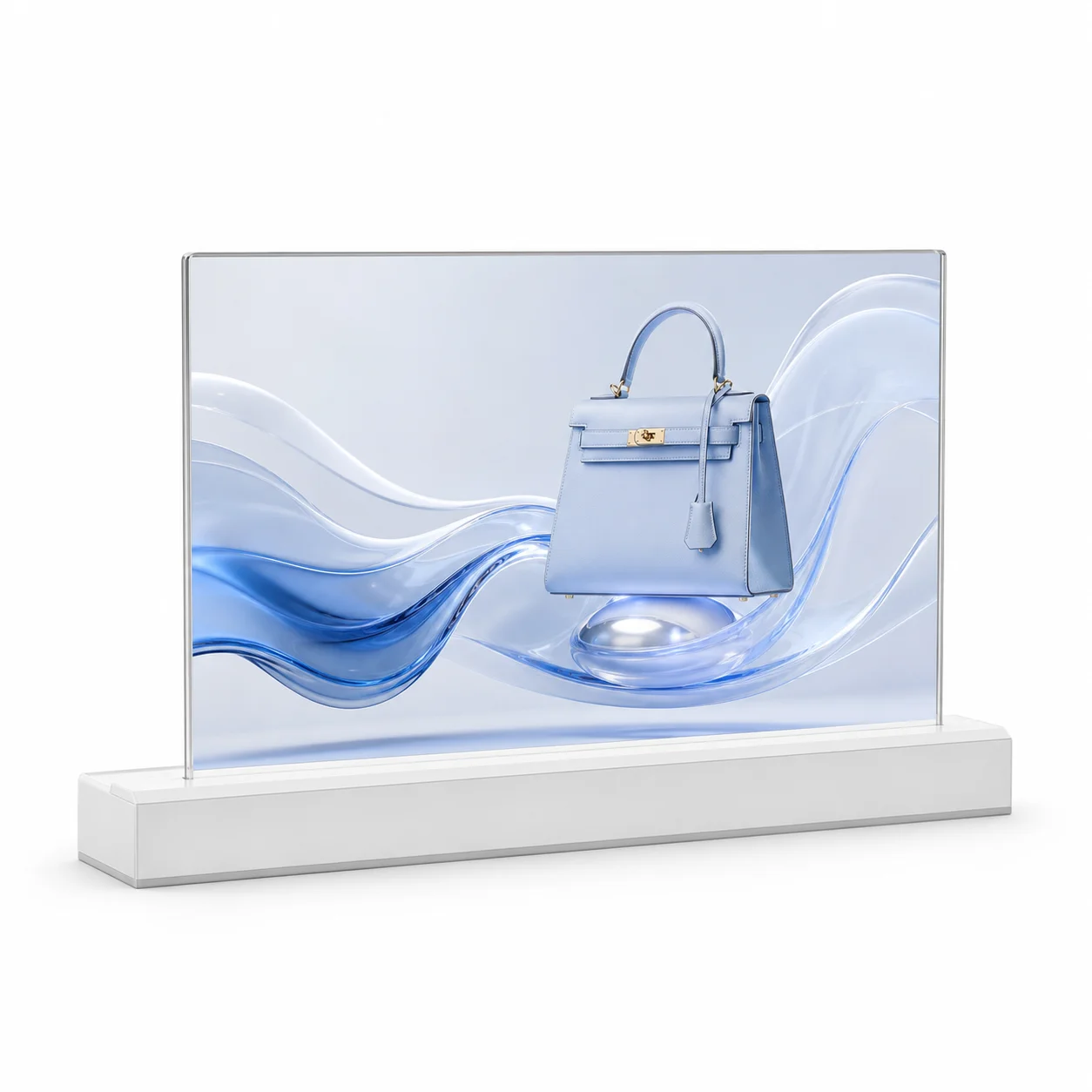 Transparent OLED desktop display from the existing product catalogue